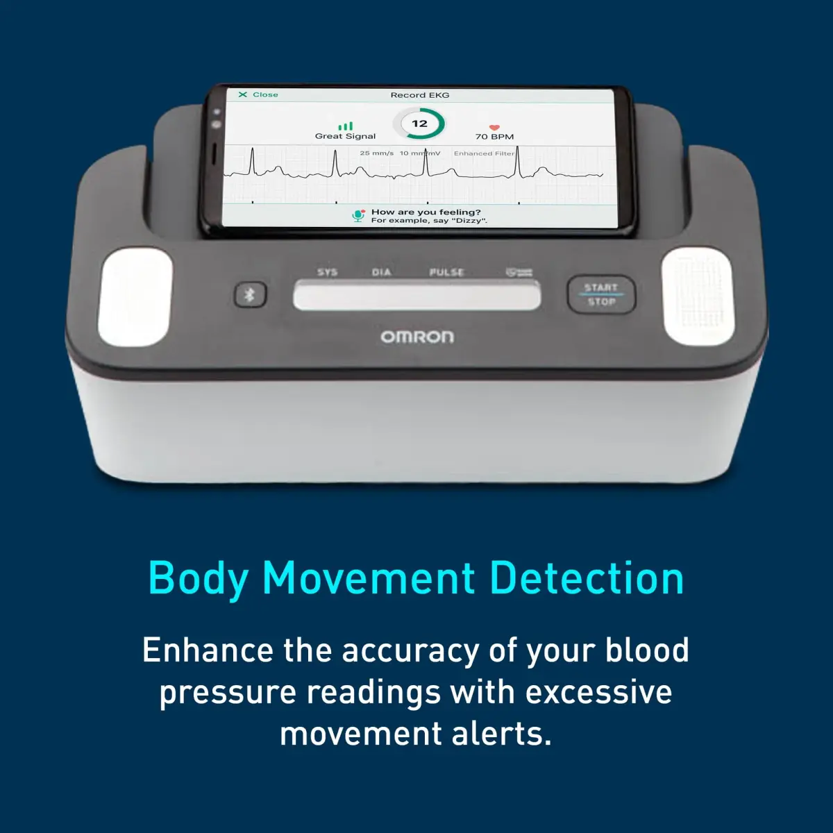 OMRON Complete 2-in-1 Blood Pressure Monitor + EKG BP7900 Black | Advanced Accuracy & Bluetooth Sync - view 4