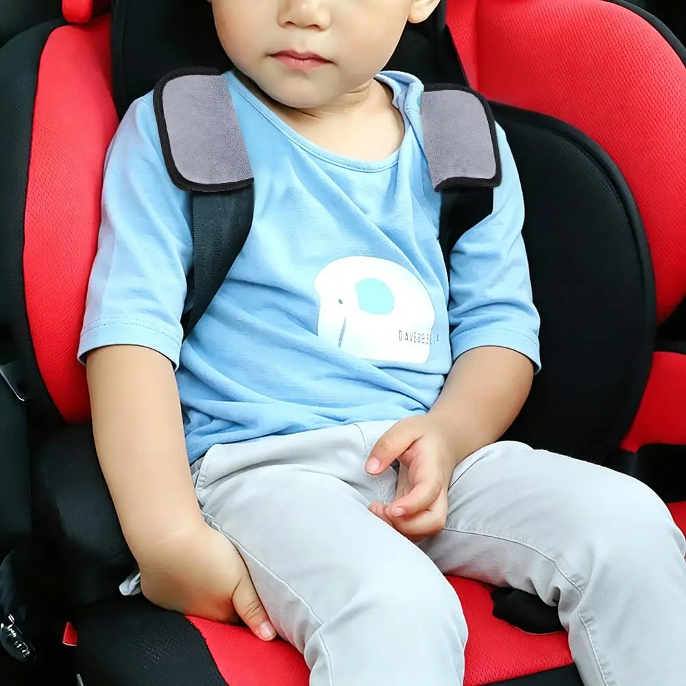 Accmor Car Seat Strap Pads for Baby Kids | Soft Shoulder Covers for All Baby Car Seats, Stroller, Pushchair - view 5