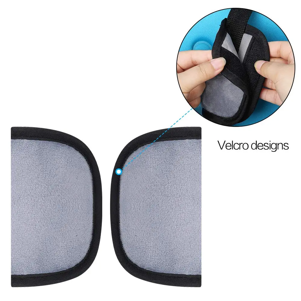 Accmor Car Seat Strap Pads for Baby Kids | Soft Shoulder Covers for All Baby Car Seats, Stroller, Pushchair - view 2