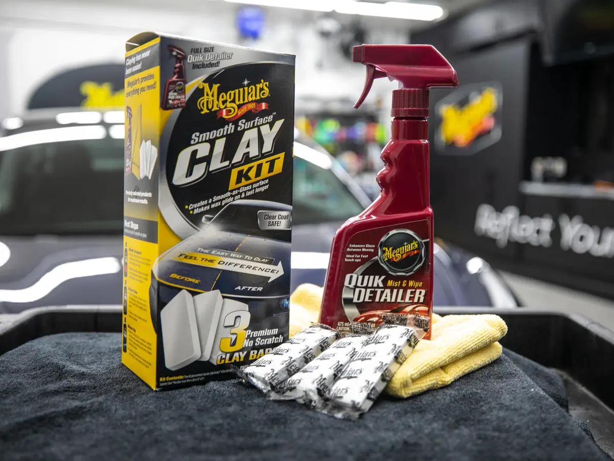 Meguiar's Smooth Surface Clay Kit | Car Paint Contaminant Removal & Glossy Finish (70-120 chars) - view 4
