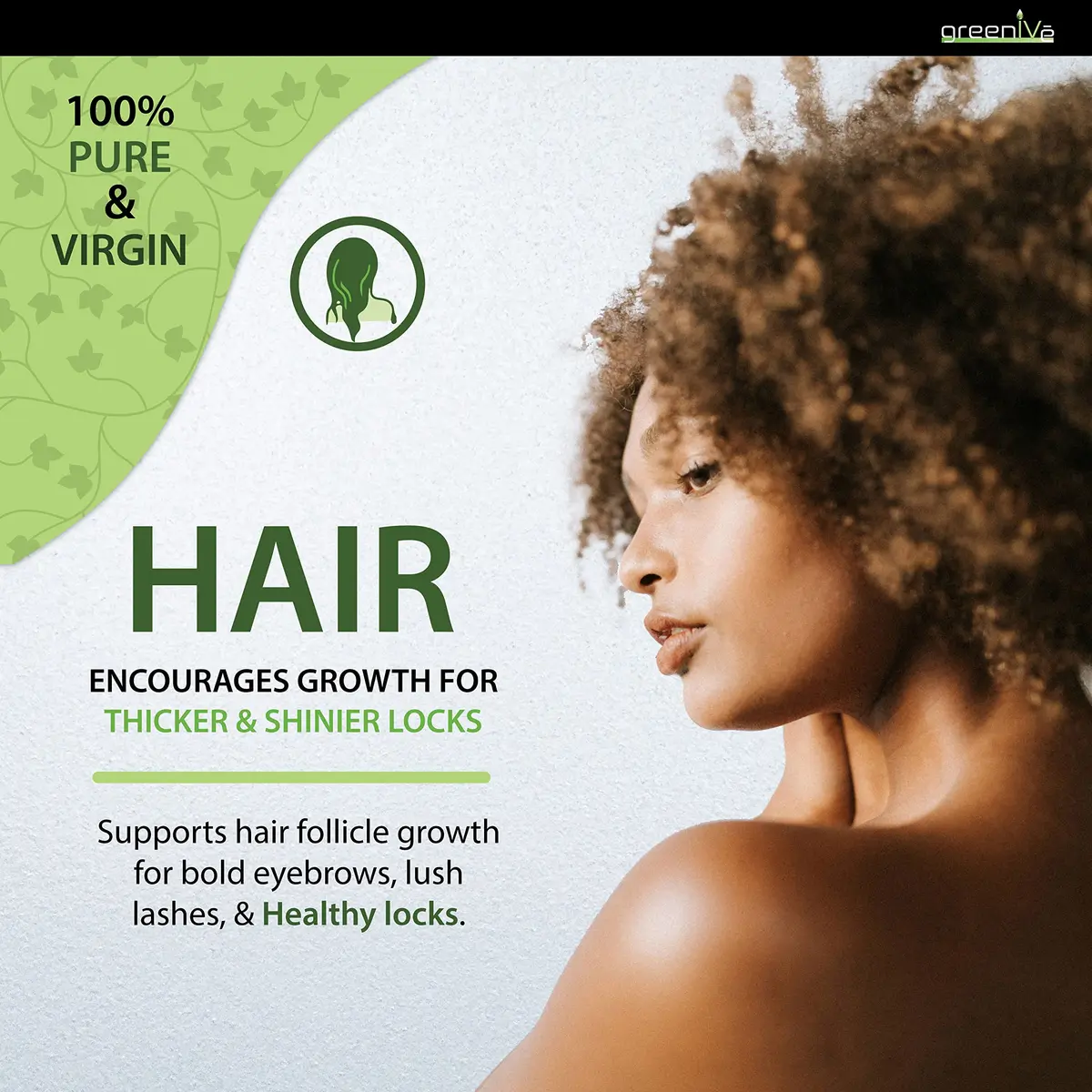 GreenIVe 100% Pure Cold-Pressed Castor Oil 120ml (4 Fl Oz) | For Hair Growth, Eyelashes, Eyebrows, Skin Moisturizer - view 7