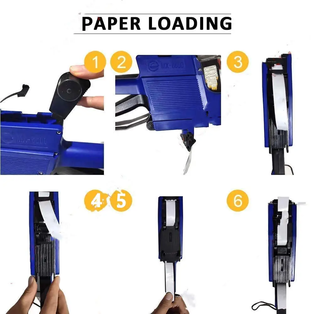 Ovenot Price Label Paper for MX-6600 | Double Line Labels for Packaging - view 4