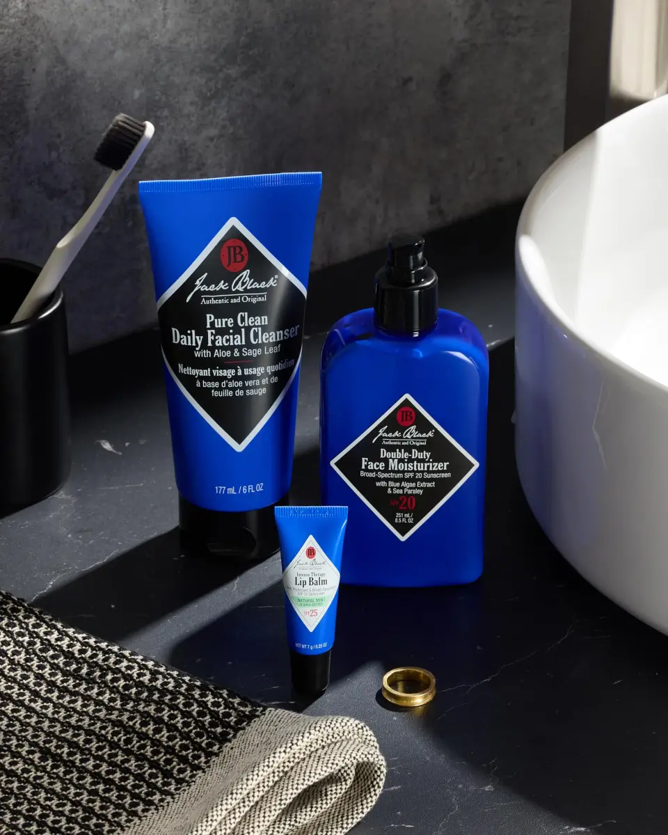 Jack Black Intense Therapy Lip Balm SPF 25 (3 x 7.4ml / 0.25 Oz) | Natural Mint & Shea Butter - view 8