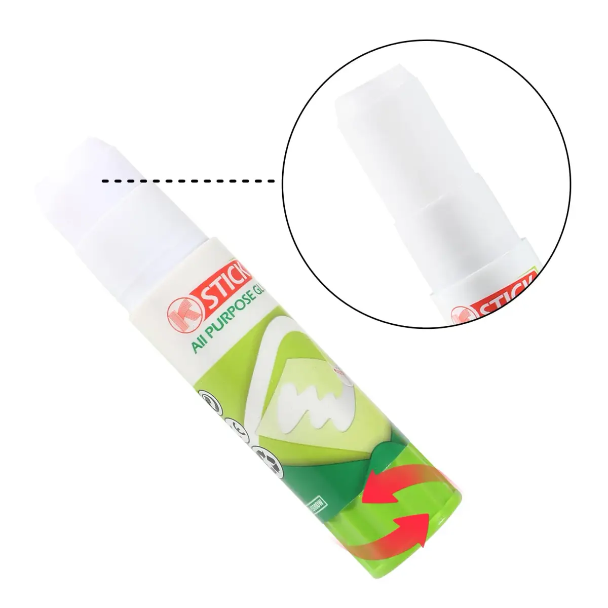 ACEIRMC 3D Printer Glue Stick 60ml (2.11 Fl Oz) | Non-Toxic, Washable, Pack of 3 - view 2