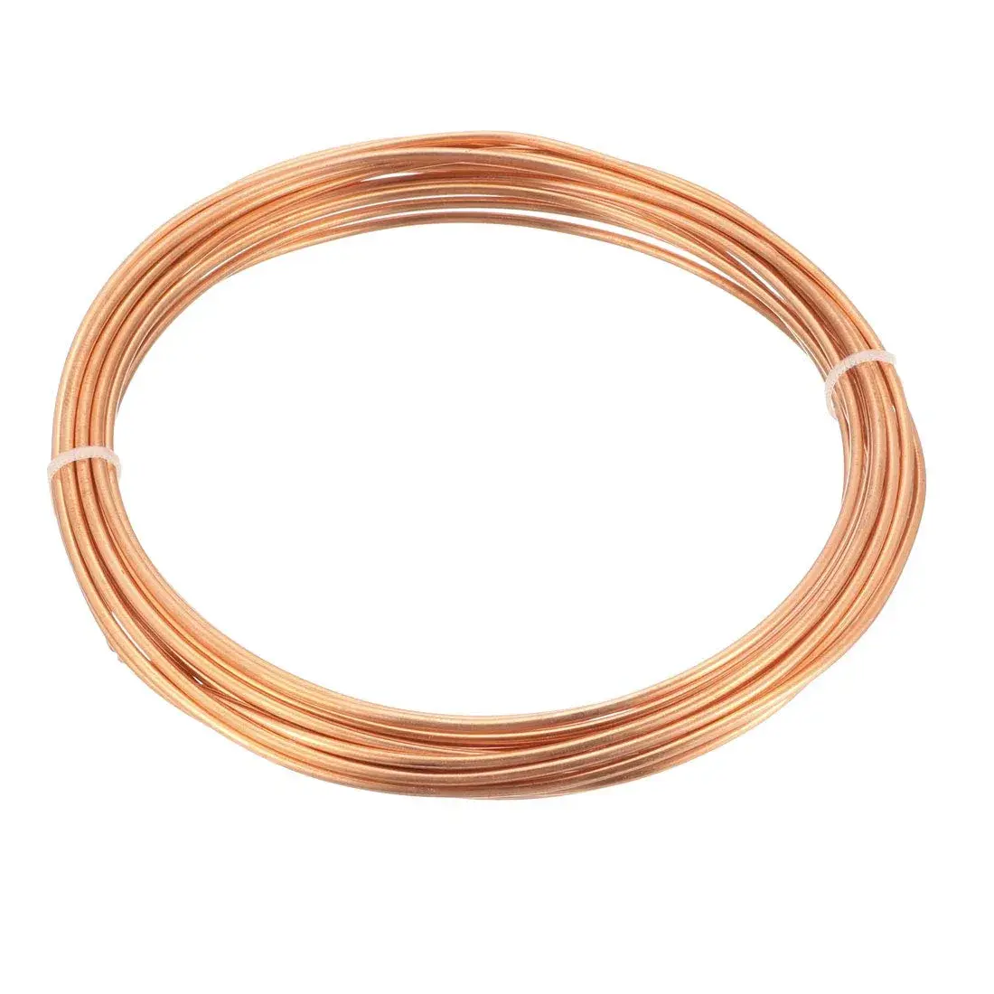 uxcell Copper Refrigeration Tubing 2mm OD x 1.2mm ID x 2m (6.5 Ft) | HVAC & Refrigerator Coil Pipe - main product image