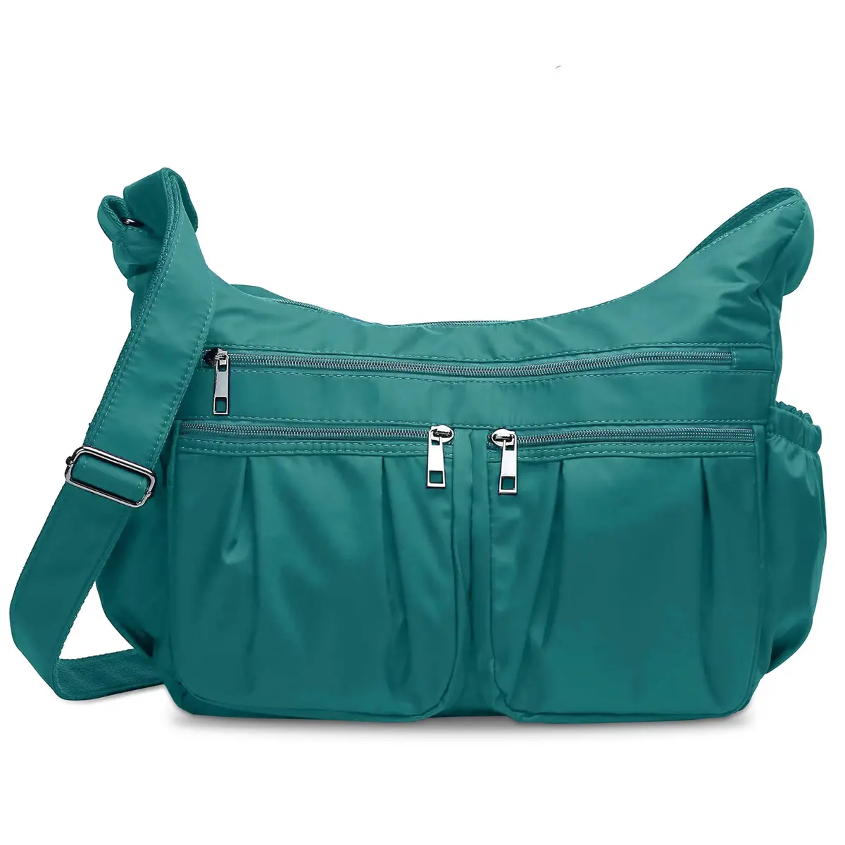 VOLGANIK ROCK Large Waterproof Nylon Crossbody Purse | Lightweight Travel Shoulder Handbag for Women - main product image