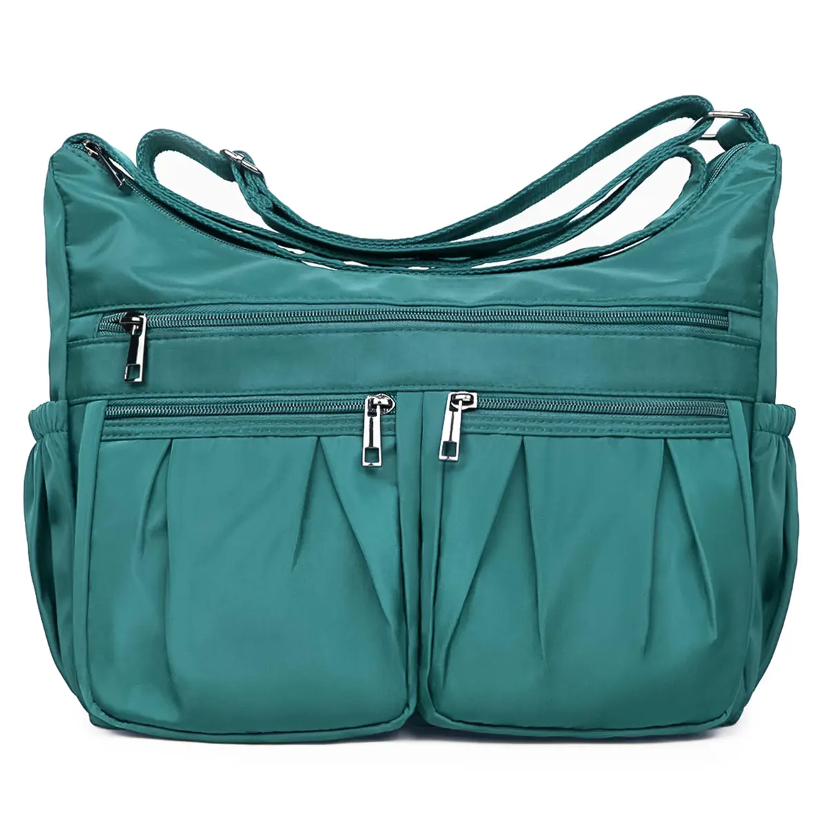 VOLGANIK ROCK Large Waterproof Nylon Crossbody Purse | Lightweight Travel Shoulder Handbag for Women - view 7