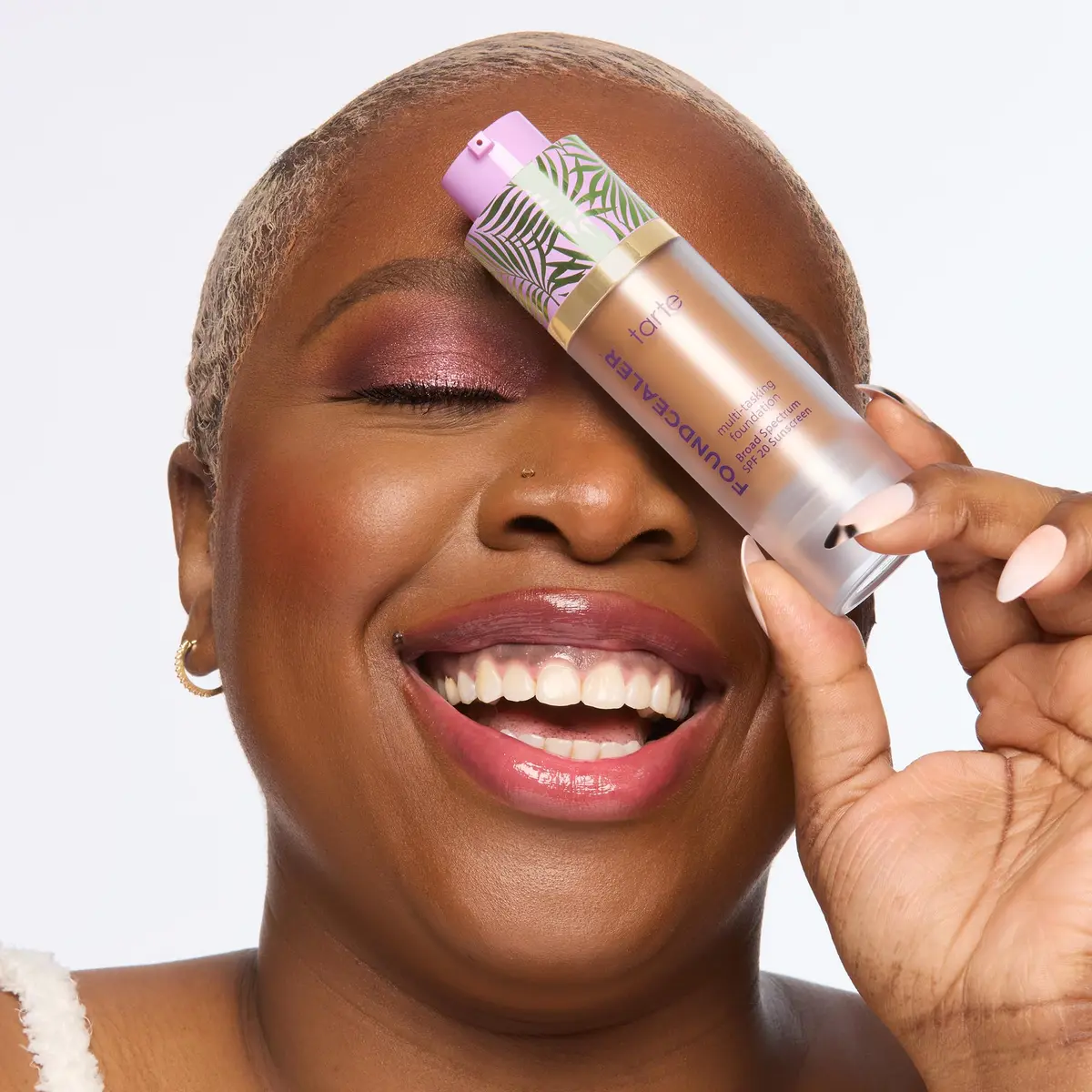 tarte babassu foundcealer dewy foundation SPF 20 | Medium Coverage, Vegan, Cruelty-Free, 27S light-medium sand - view 6