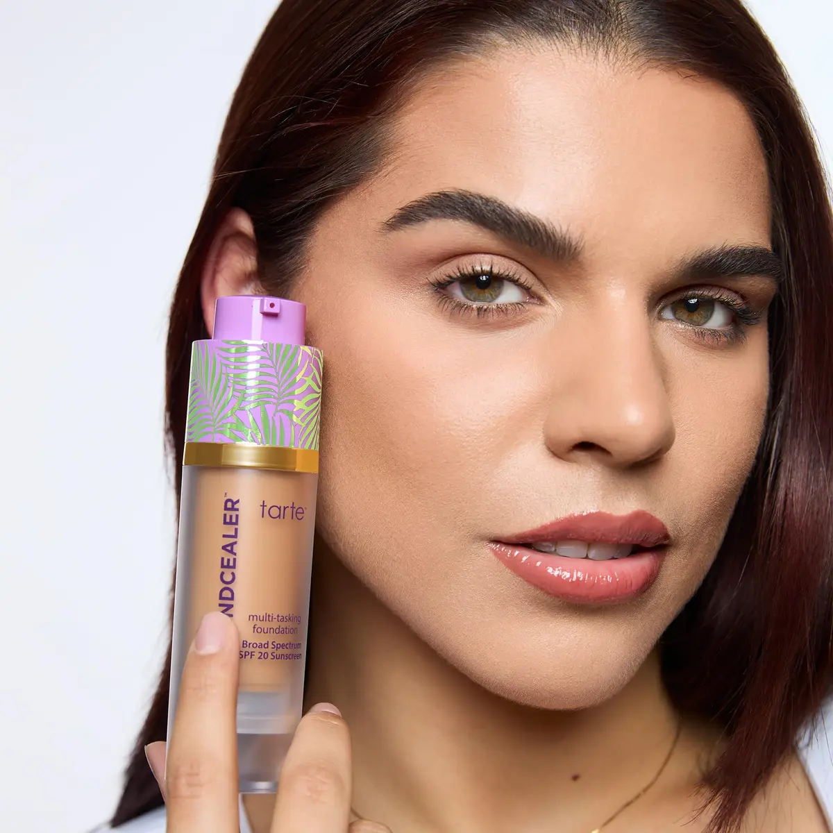 tarte babassu foundcealer dewy foundation SPF 20 | Medium Coverage, Vegan, Cruelty-Free, 27S light-medium sand - view 8