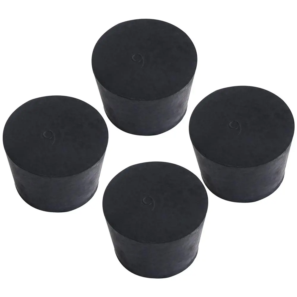 Enjoyist Rubber Stopper Size #9 45mm x 37mm x 30mm | Large Solid Rubber Lab Plug - main product image