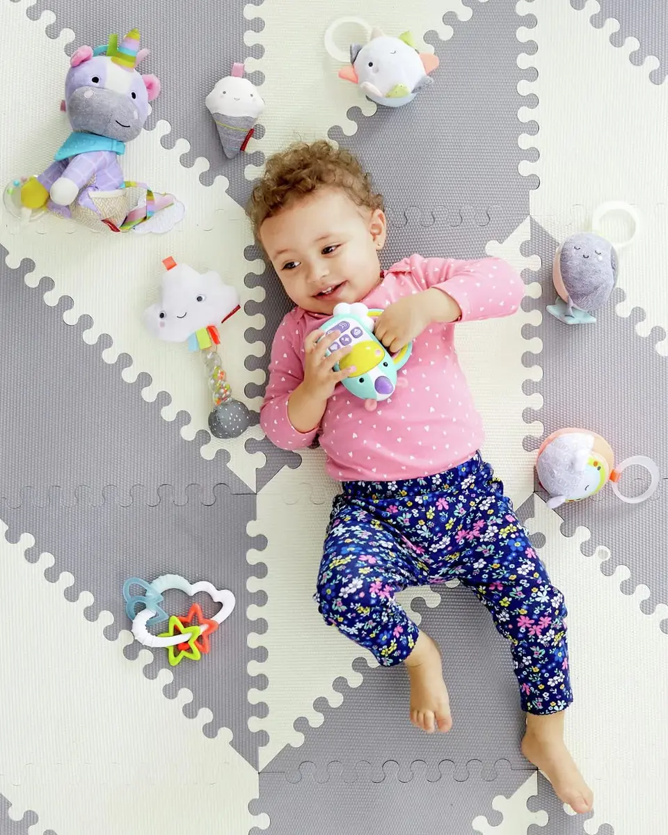 Skip Hop Baby Phone Toy: Zoo Unicorn Cell Phone 10.6cm (4.19in) | Musical Toy for Babies - view 3
