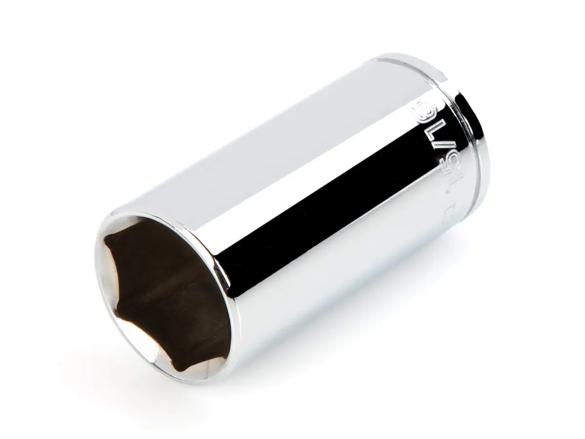 TEKTON 3/8 Inch Drive x 15/16 Inch 6-Point Deep Socket | SHD13024 | 24mm (0.94 Inch) - main product image