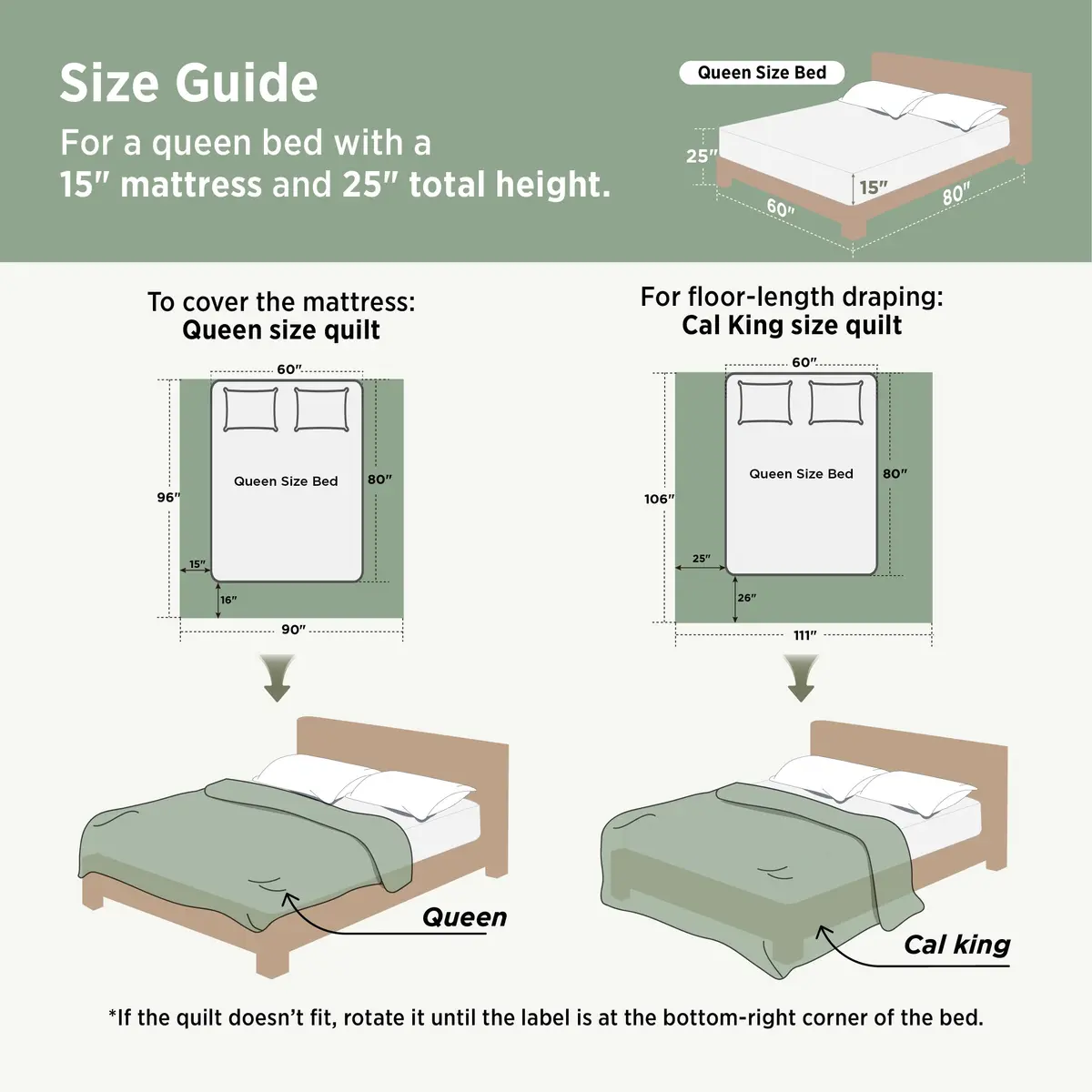 Bedsure Queen Bed in a Bag Reversible Comforter Set 7 Pieces | All-Season Microfiber Bedding - view 6