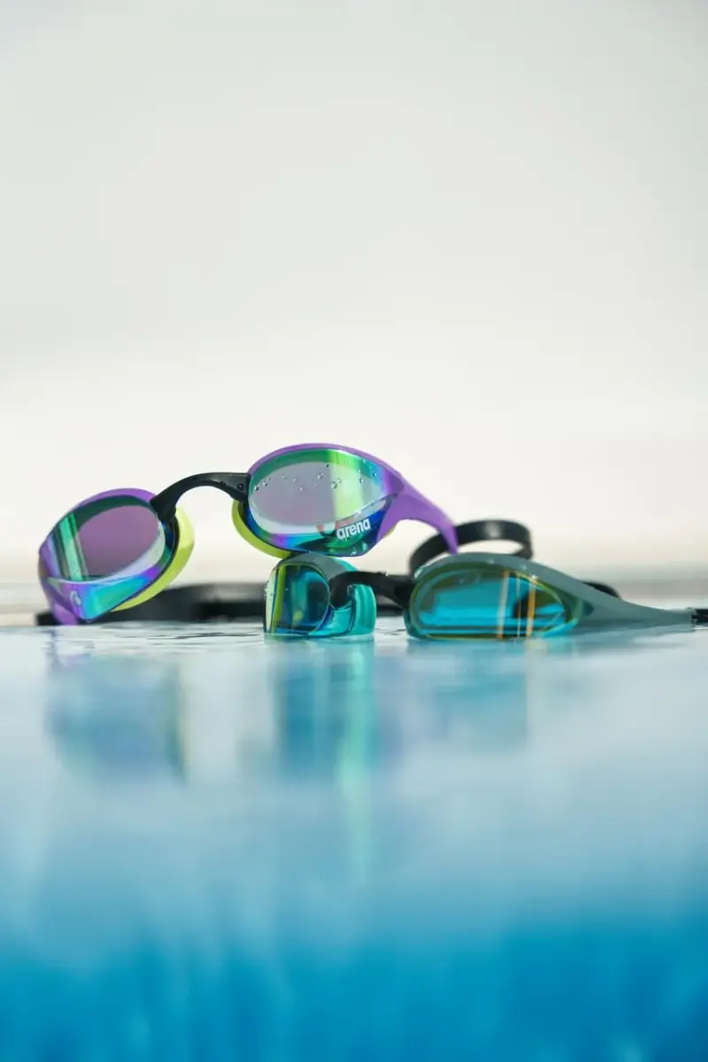 ARENA Cobra Ultra Swipe Racing Swim Goggles | Yellow Copper/White, Polycarbonate, Anti-Fog - view 6