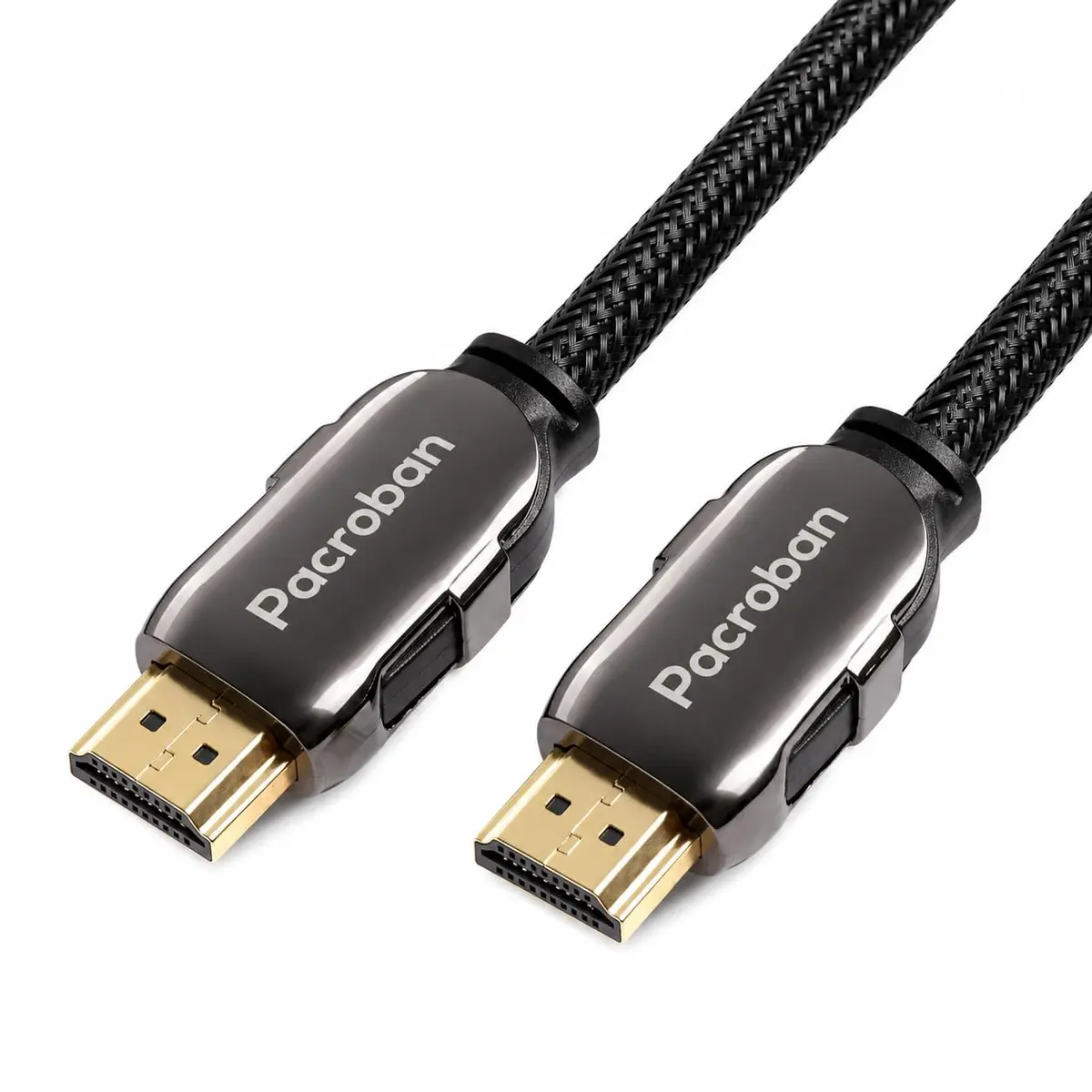 Pacroban 8K Certified HDMI 2.1 Braided Cable 3ft Supports 48Gbps 8K 5K 4K 120Hz HDR Dolby Atmos eARC - main product image