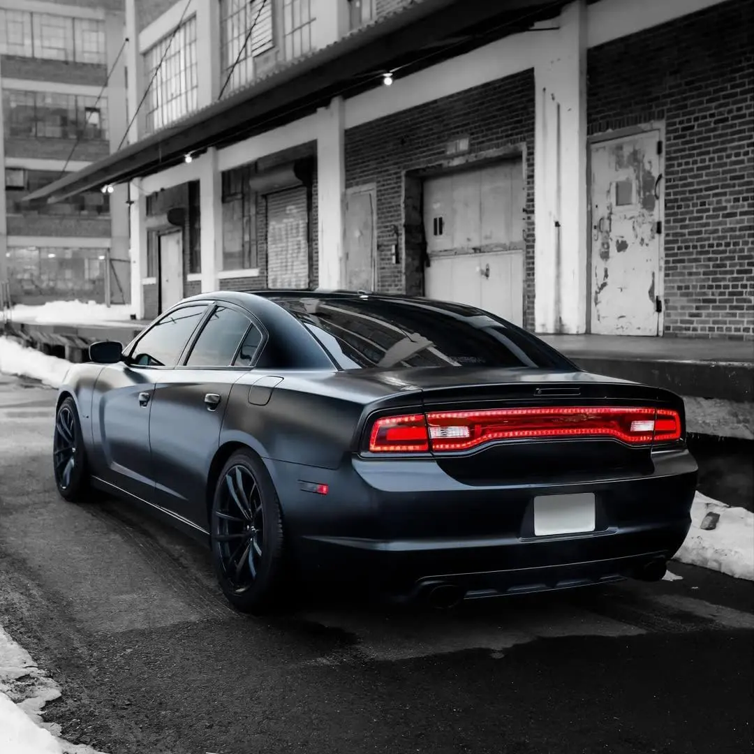 VViViD+ Satin Black Premium Adhesive Vinyl Wrap Film 30cm x 152cm (1ft x 5ft) | Bubble-Free Air-Release Car Wrap - view 4