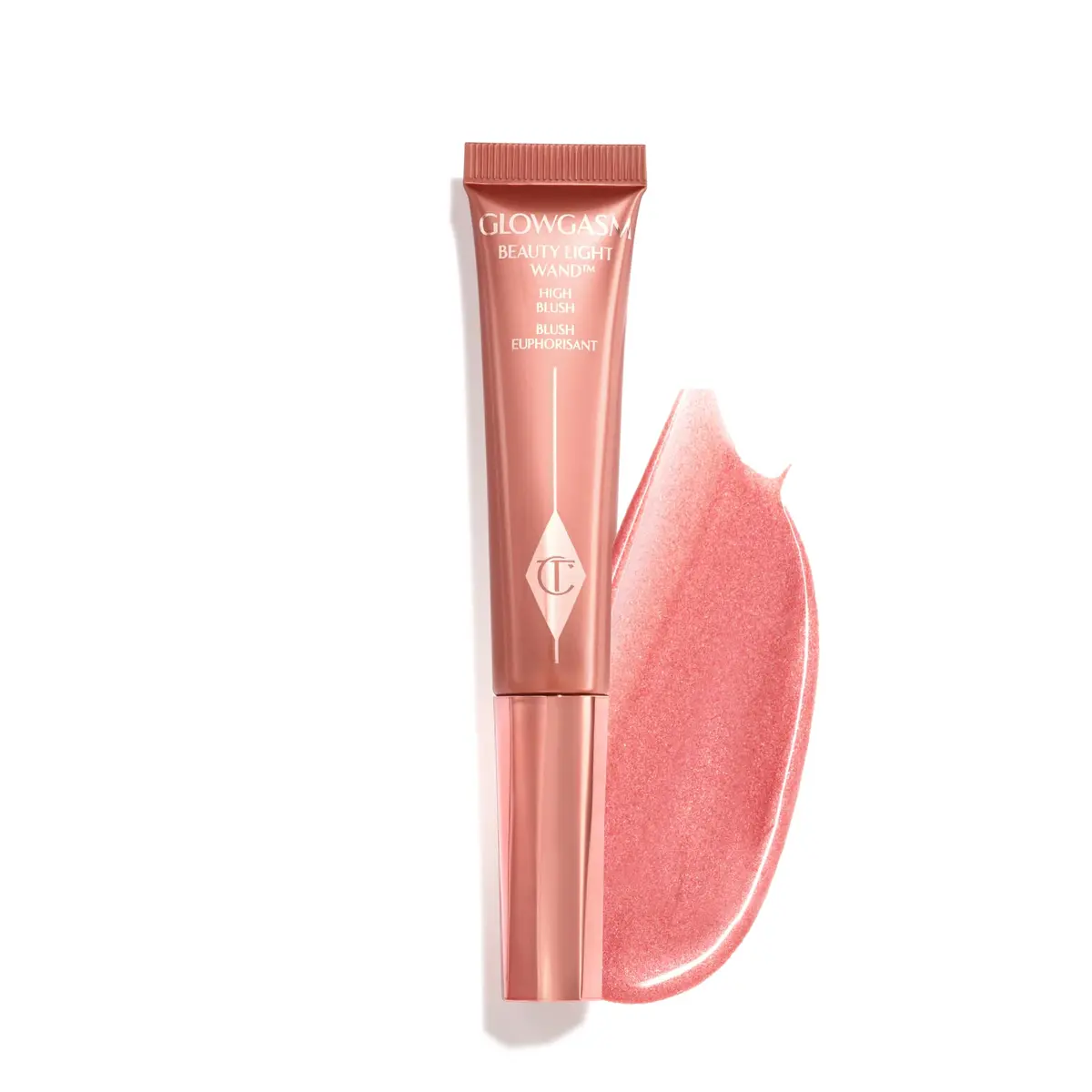 Charlotte Tilbury Beauty Light Wand - Liquid Highlighter Makeup 0.4 Fl Oz | Rosy Pink Glow for All Skin Types - main product image