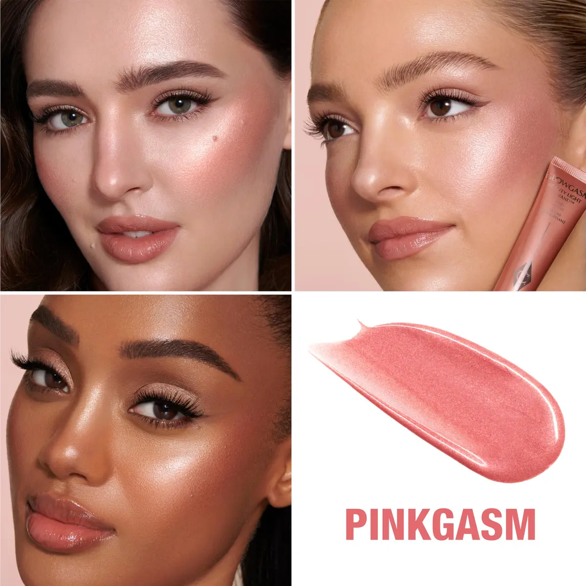 Charlotte Tilbury Beauty Light Wand - Liquid Highlighter Makeup 0.4 Fl Oz | Rosy Pink Glow for All Skin Types - view 2