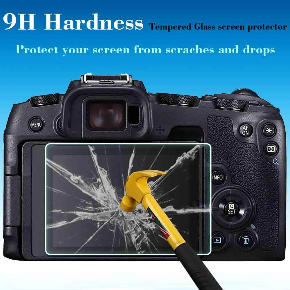 ULBTER 9H Tempered Glass Screen Protector for Canon EOS RP Camera (3 Pack) | Anti-Bubble, Anti-Scratch - view 3