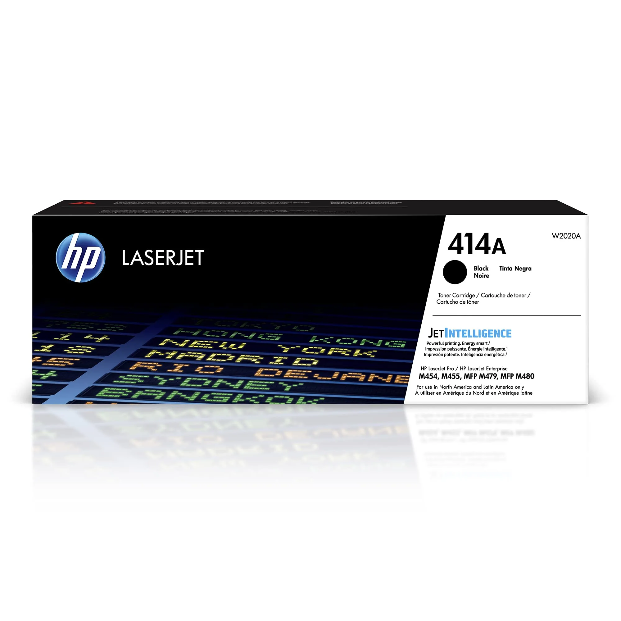 HP 414A Black Toner Cartridge W2020A | Genuine USA Import for Laser Printers - main product image