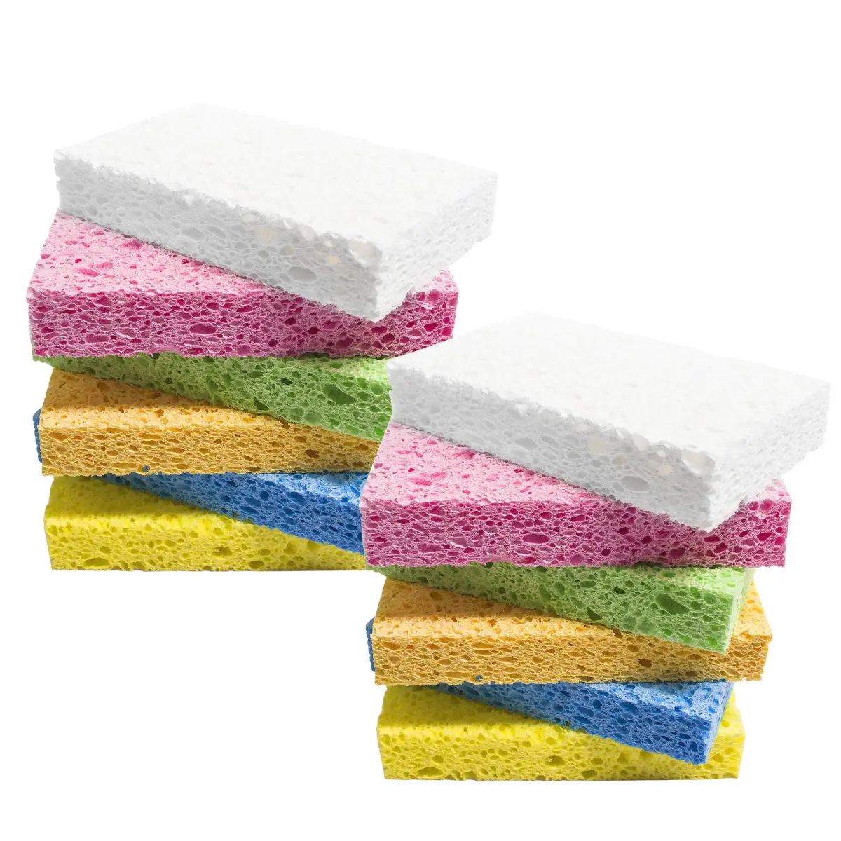 ARCLIBER Heavy Duty Cellulose Kitchen Sponge 12-Pack | Non-Scratch Scrubbing Power - main product image
