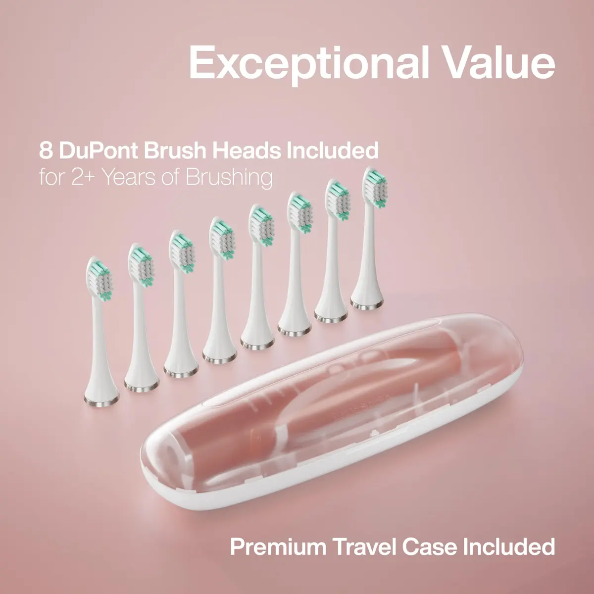 Aquasonic Vibe Series Ultra-Whitening Toothbrush – ADA Accepted Electric Toothbrush 1 Count (Pack of 1) | 40,000 VPM Motor & Wireless Charging - view 5
