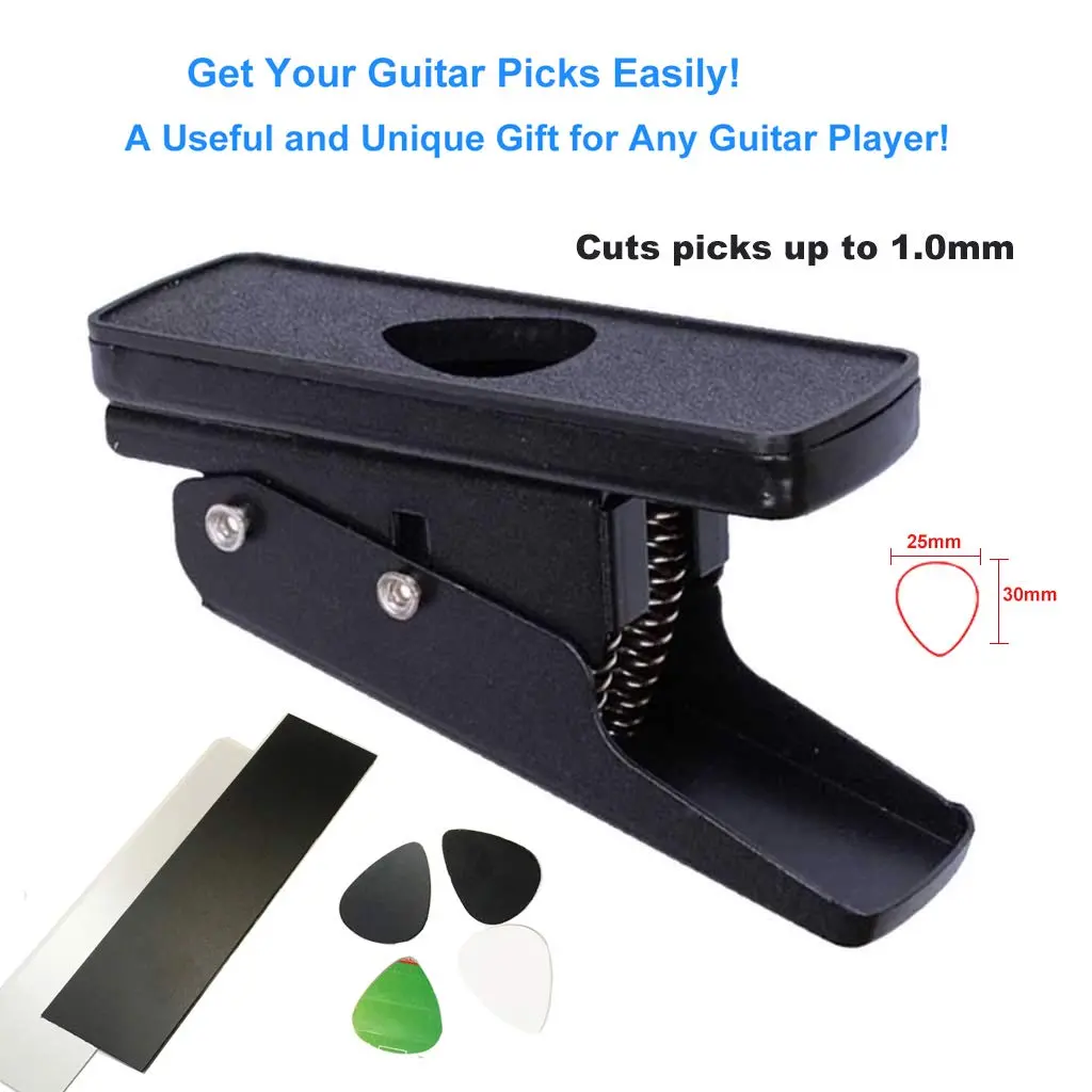Elrido Guitar Picks Maker DIY Kit | Make Your Own Guitar Picks from Plastic Up to 1mm Thick - view 4
