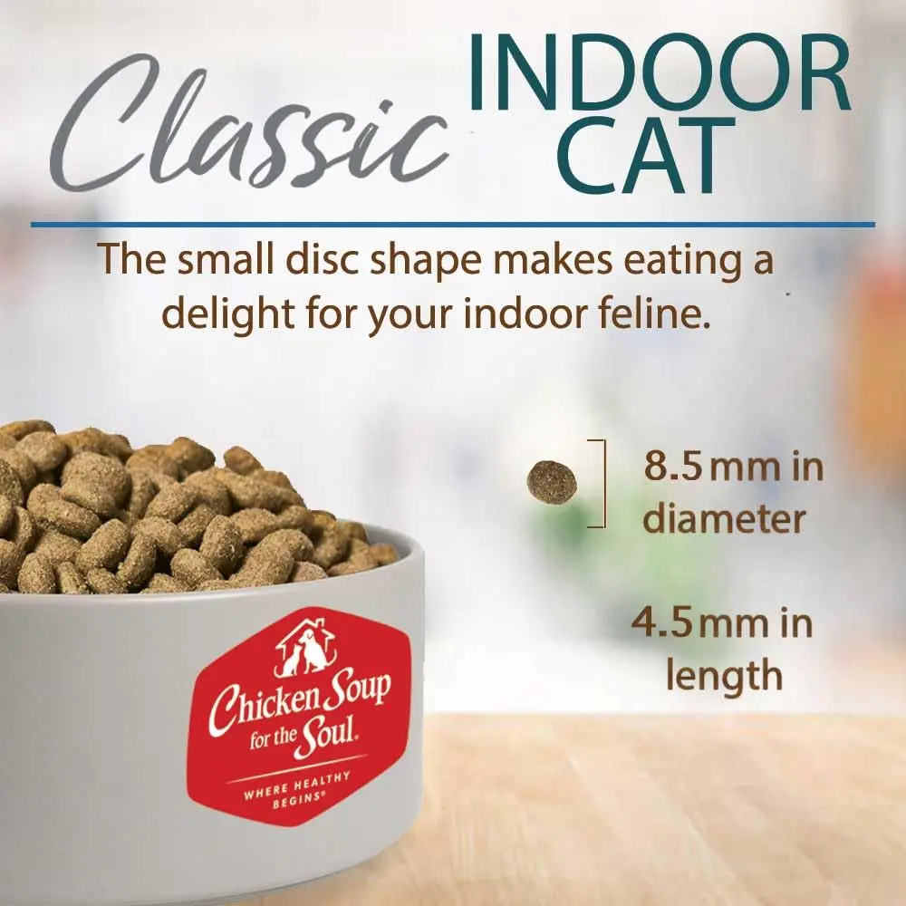 Chicken Soup for the Soul Indoor Cat Food 4.5lb | Supports Hairball & Digestive Health - view 7