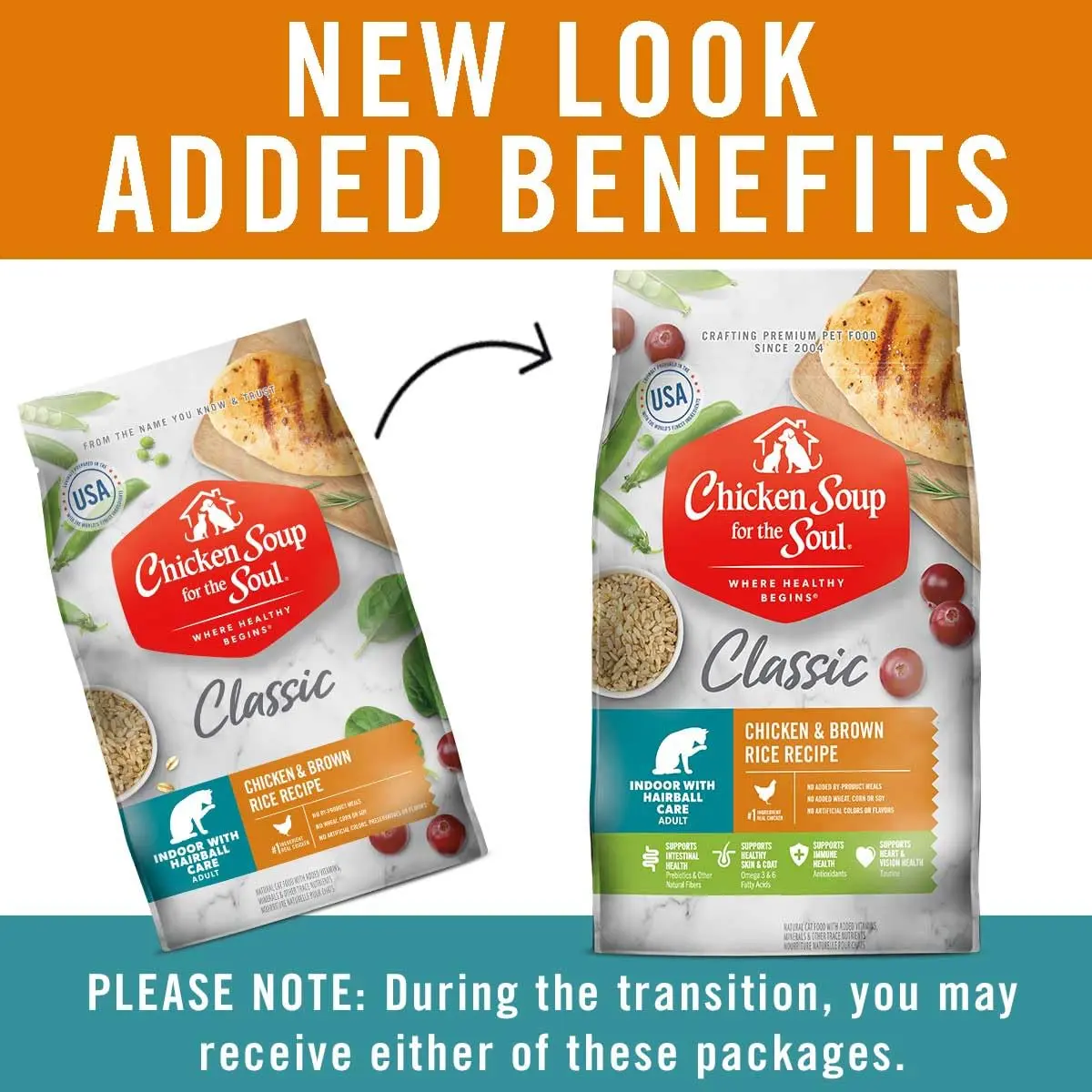 Chicken Soup for the Soul Indoor Cat Food 4.5lb | Supports Hairball & Digestive Health - view 2
