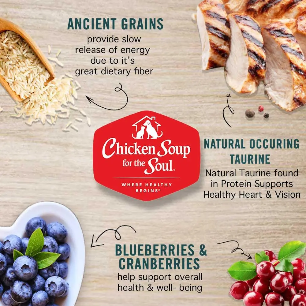Chicken Soup for the Soul Indoor Cat Food 4.5lb | Supports Hairball & Digestive Health - view 4