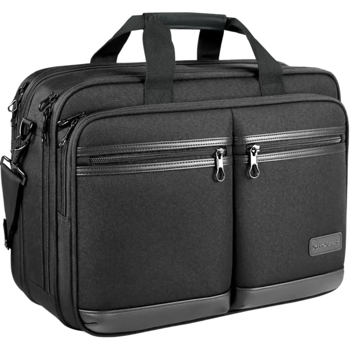 KROSER 17.3 Inch Laptop Computer Bag | Water-Repellent Briefcase with RFID Protection - main product image