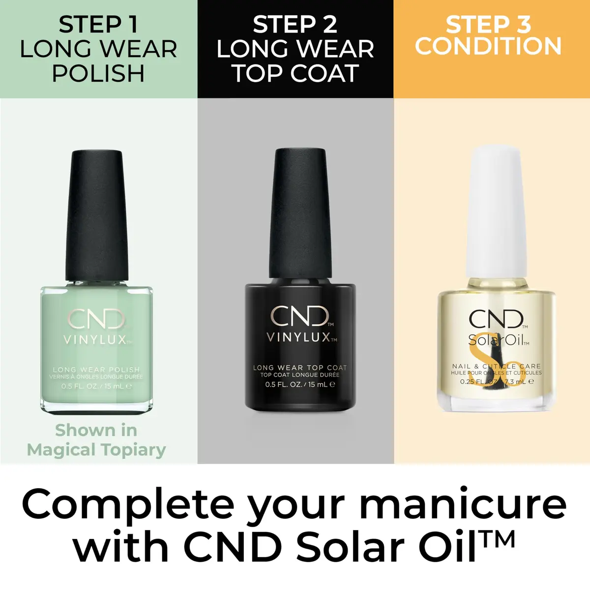 CND Vinylux Longwear Green Nail Polish Aura 0.5 fl oz | High Shine, 7+ Days - view 5