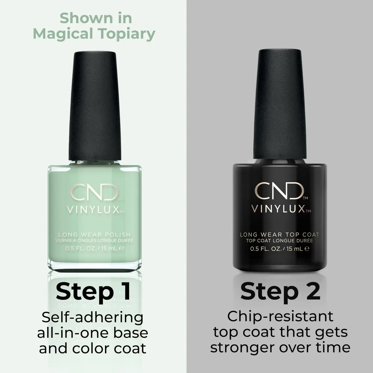 CND Vinylux Longwear Green Nail Polish Aura 0.5 fl oz | High Shine, 7+ Days - view 4