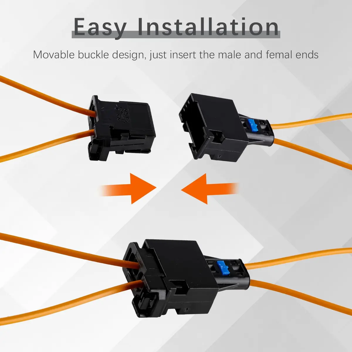 kithing MOST Optical Fiber Loop Bypass Adapter 2-Pack | Diagnose Car Fiber Optic Network Issues - view 4
