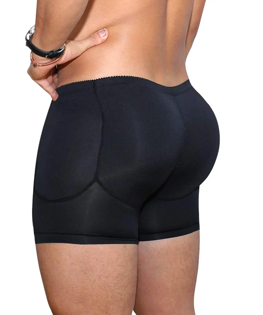 NonEcho Men Padded Underwear Briefs Boxers with Detachable Pads | Hip Enhancer & Butt Booster (70-120 chars) - main product image