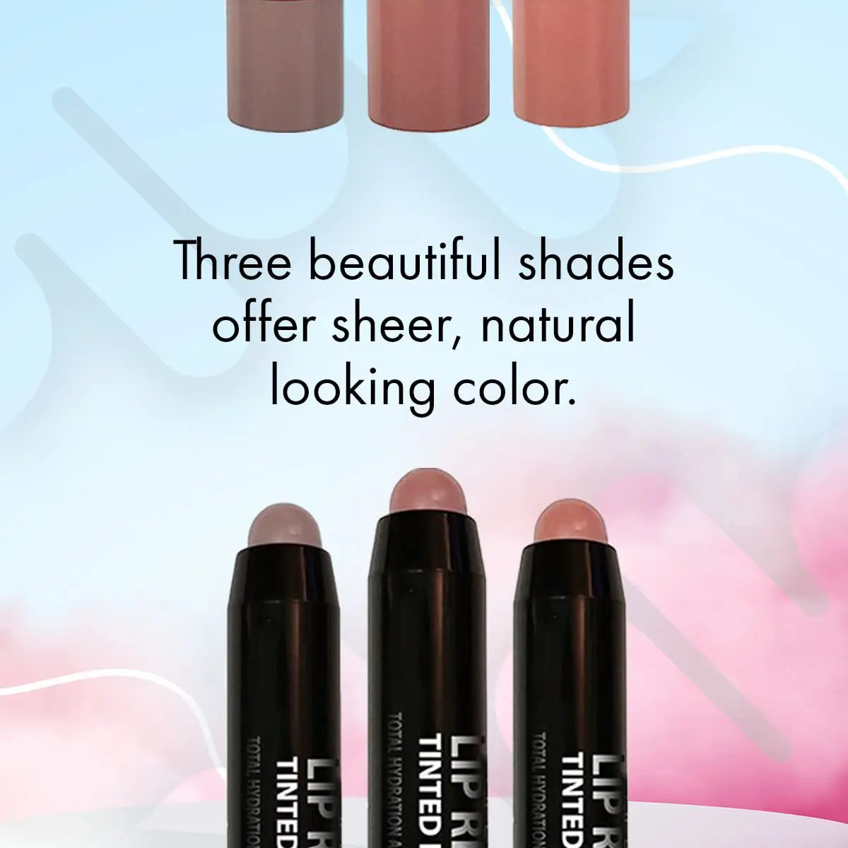 SORMÉ Lip Rescue Tinted Lip Balm Yummy 0.112 Fl Oz | Hydrating Shea & Vitamins - view 3