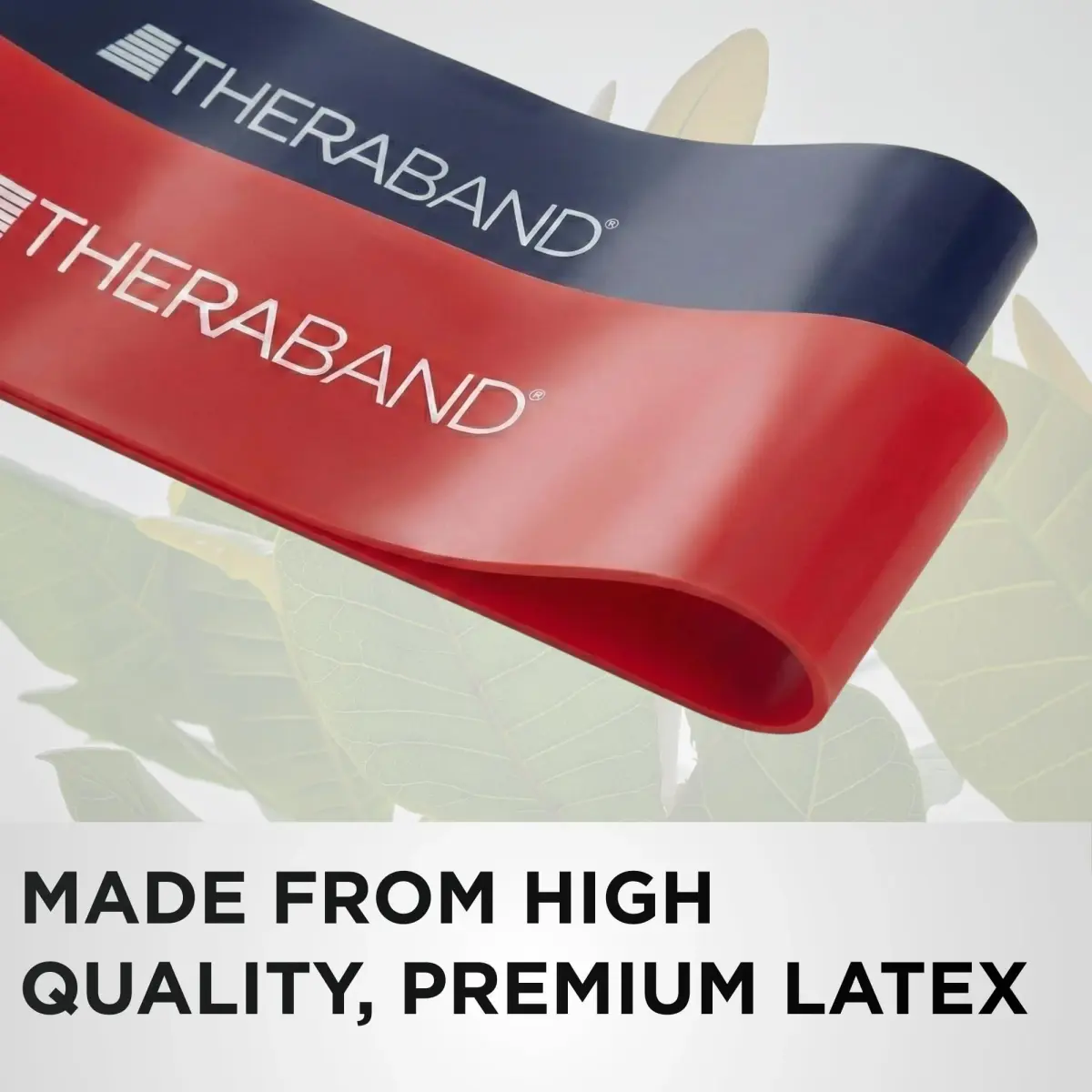 THERABAND Resistance Band Loop Set, 4-Piece, 8" x 3" | 4 Resistance Levels for Full Body Workouts - view 5