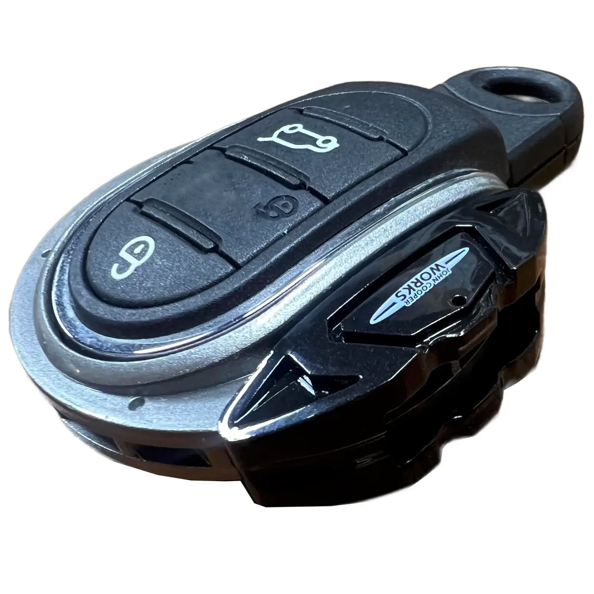YaaGoo Black Keychain Key Cover Case for Mini Cooper F54-F60 | Genuine ABS Protection - view 3