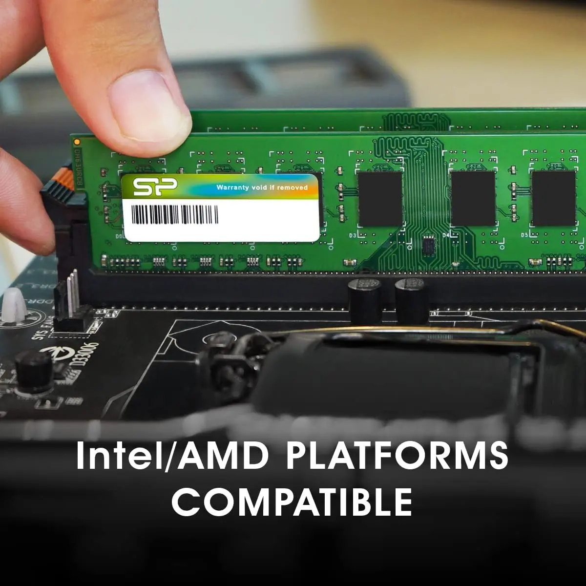 SP Silicon Power DDR3 16GB (2x8GB) 1600MHz Unbuffered UDIMM for Desktop | Low Power, High Compatibility - view 5