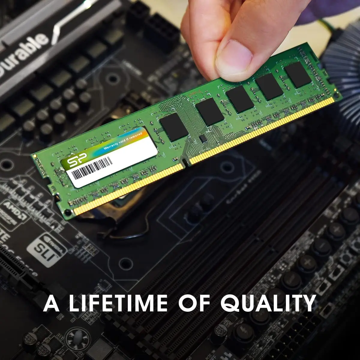 SP Silicon Power DDR3 16GB (2x8GB) 1600MHz Unbuffered UDIMM for Desktop | Low Power, High Compatibility - view 6