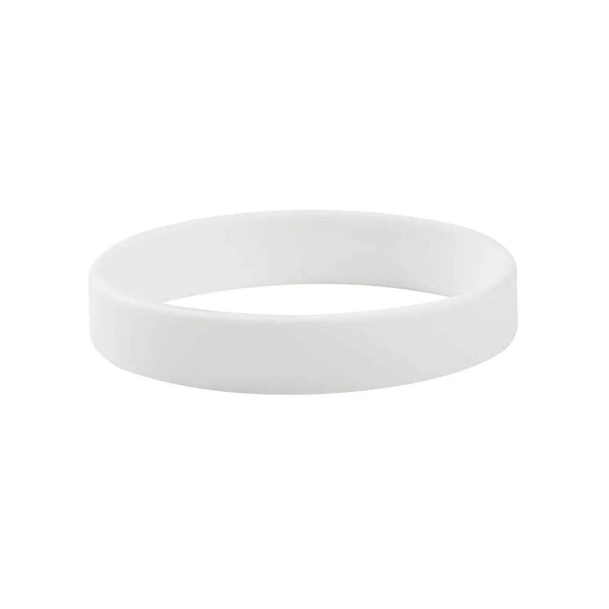 BRANDWINLITE White Silicone Bracelets 6-Pack | 202mm (8") Unisex Adult - view 4