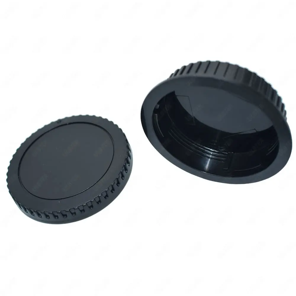 ULBTER 2Pack EF Mount Body Cap Rear Lens Cover for Canon T7 T6 T5 90D 6D | Dust & Damage Protection - view 2