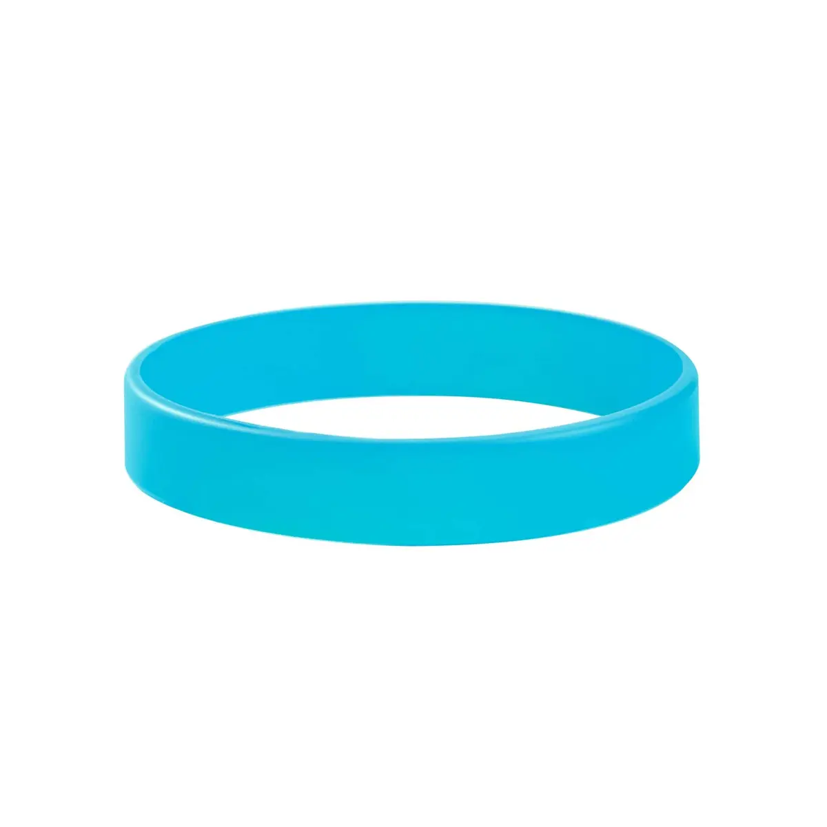 BRANDWINLITE Silicone Bracelets Sky Blue 8 inch (202mm) | Pack of 6 - view 4