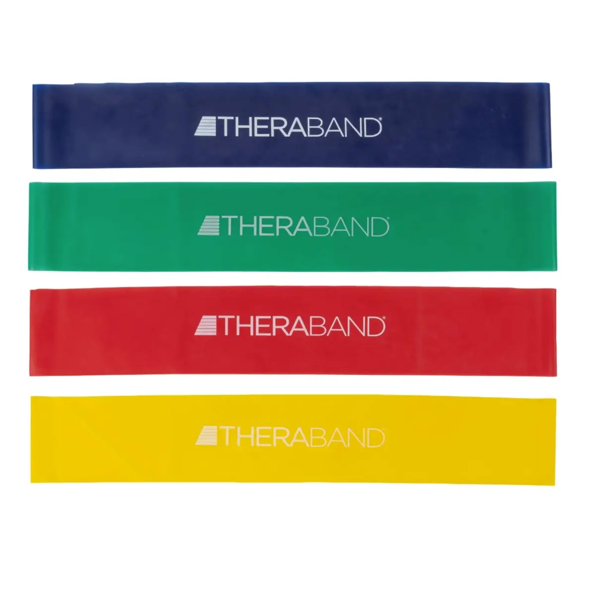 THERABAND Resistance Band Loop Set, Exercise, Workout, Physical Therapy | 4 Levels of Resistance - main product image