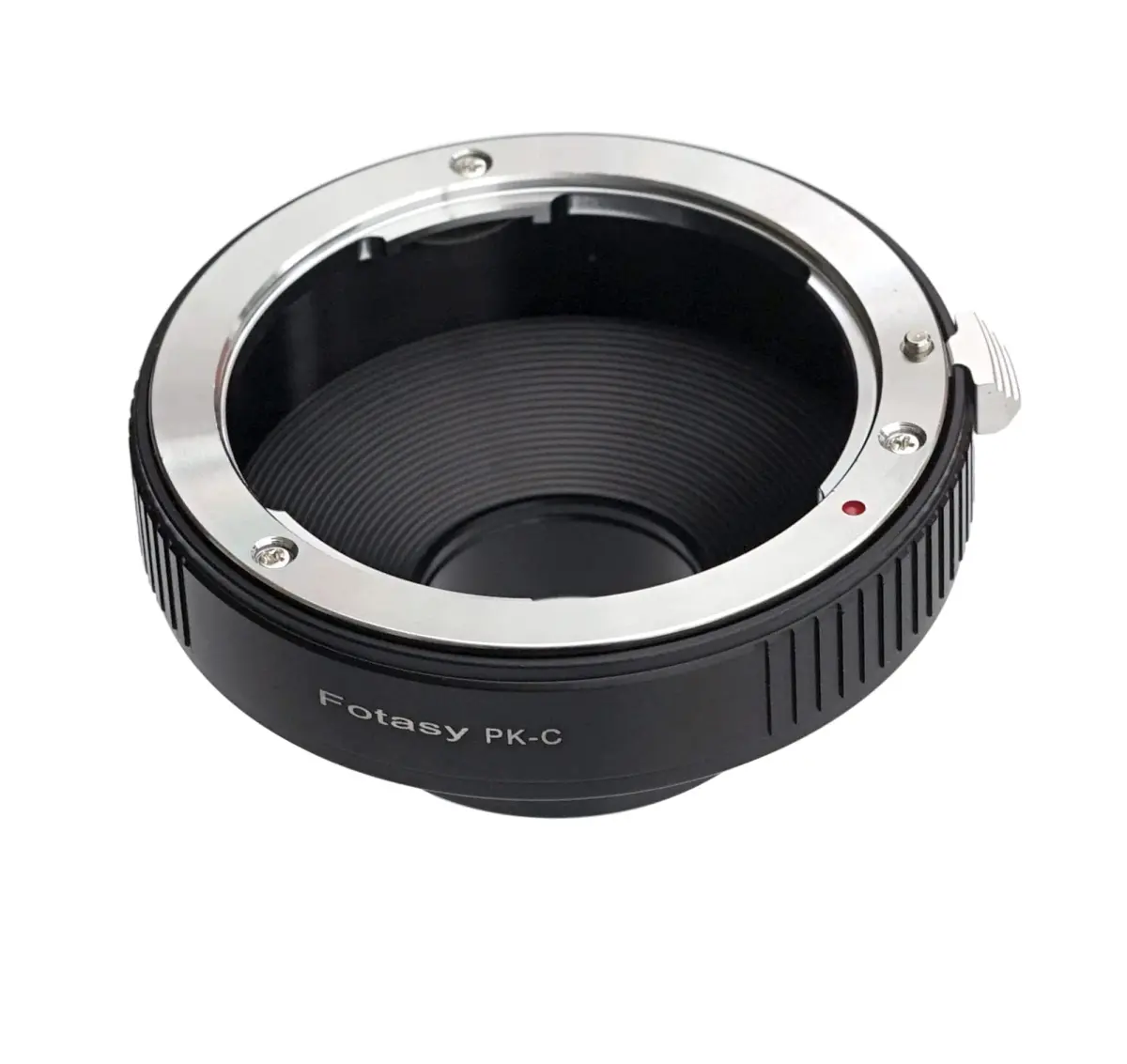 Fotasy Pentax PK to C Mount Adapter with Copper Mount | 60mm (2.36in) Length - main product image