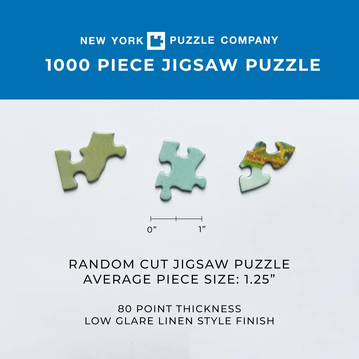 New York Puzzle Company - New Yorker At the Strand - 1000 Piece Jigsaw Puzzle for Adults by Jenny Kroik | Challenging, USA-made puzzle for book lovers - view 5