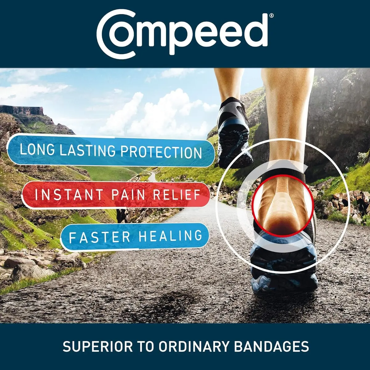 Compeed Blister Care Pads Mixed Sizes 10 Ct | Instant Pain Relief & Long-Lasting Protection - view 5