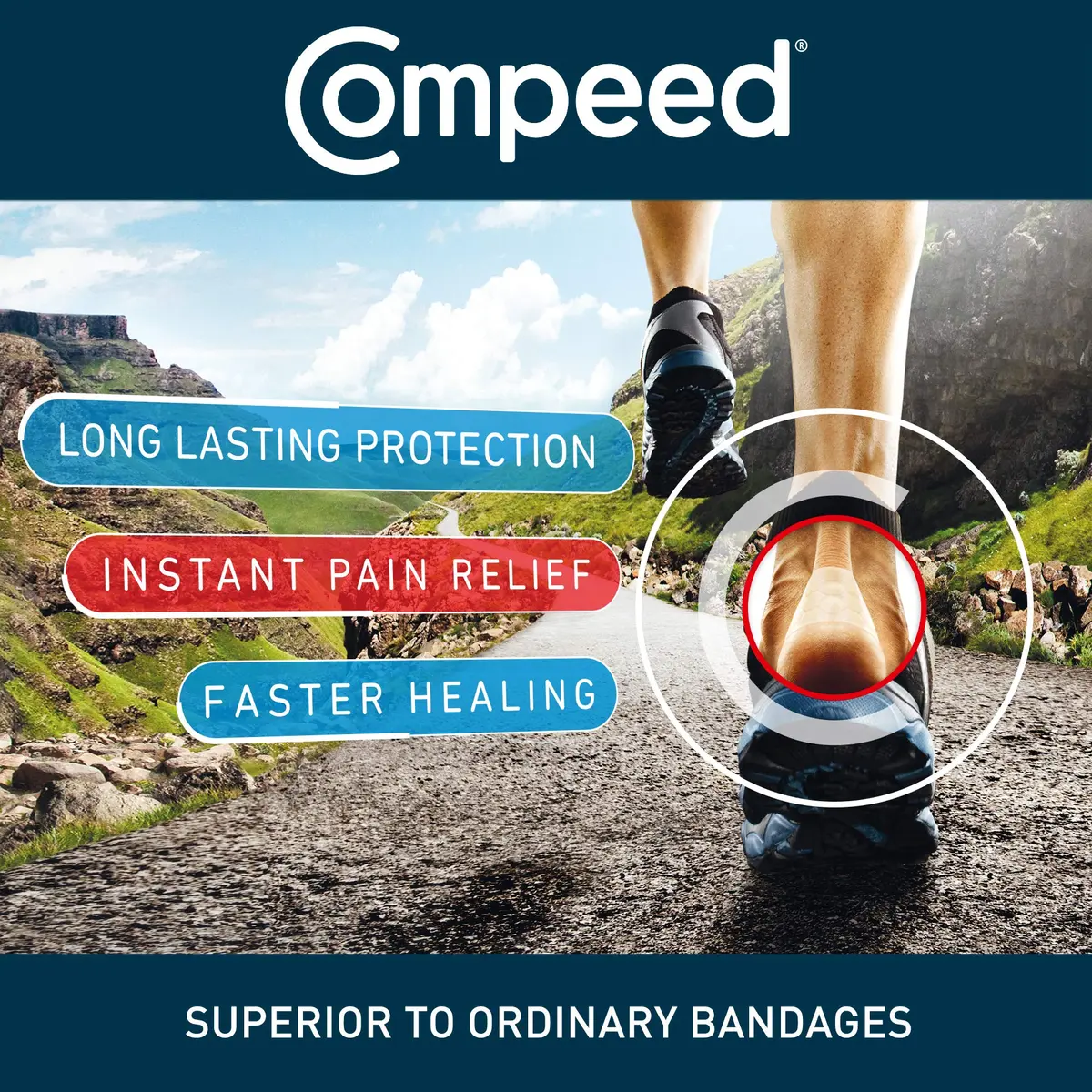 Compeed Blister Care Pads Mixed Sizes 10 Ct | Instant Pain Relief & Long-Lasting Protection - view 8