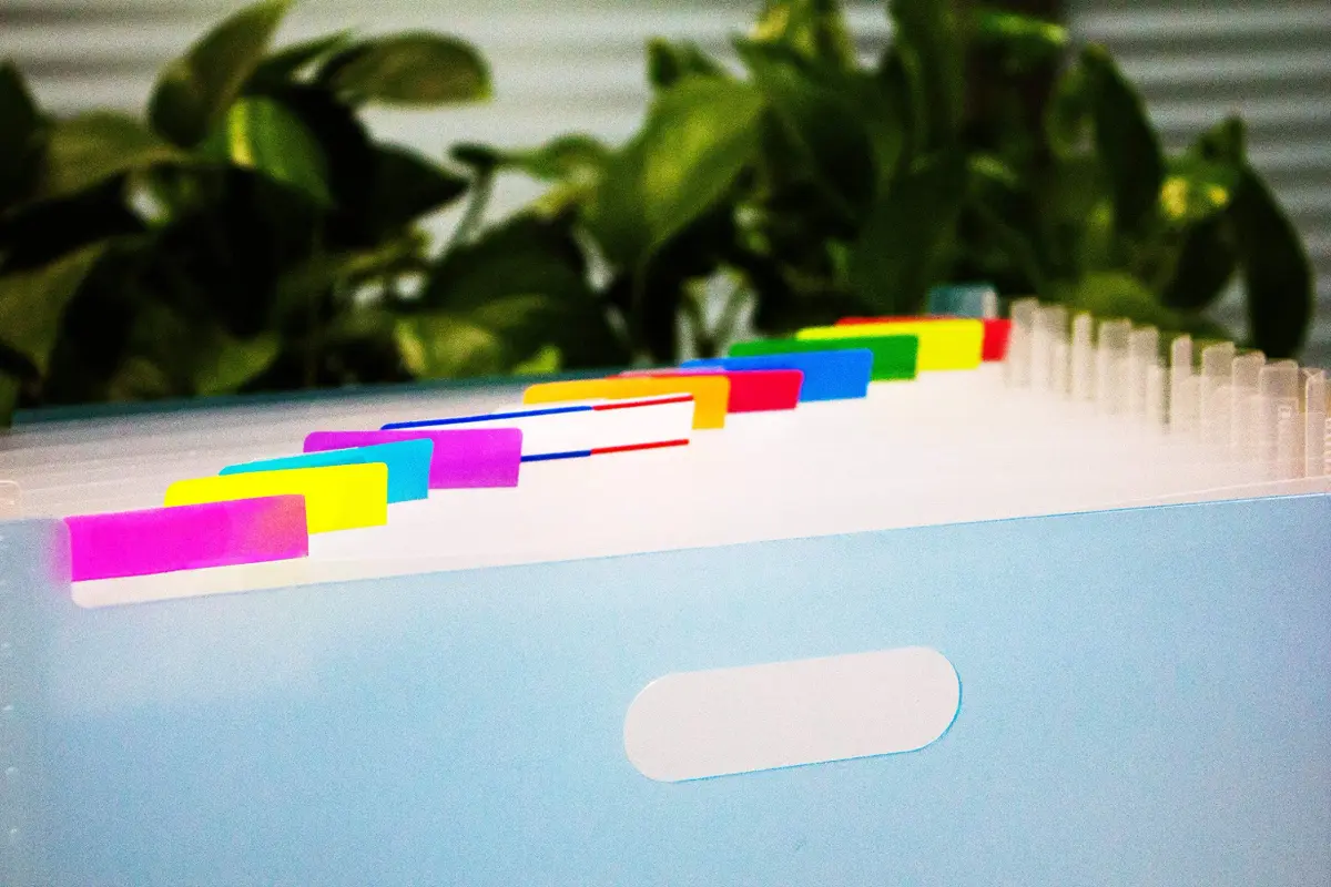ELII 500 Pieces Sticky Index Tabs 2 Inch & 0.5 Inch | Writable, Repositionable, 10 Vibrant Colors - view 8