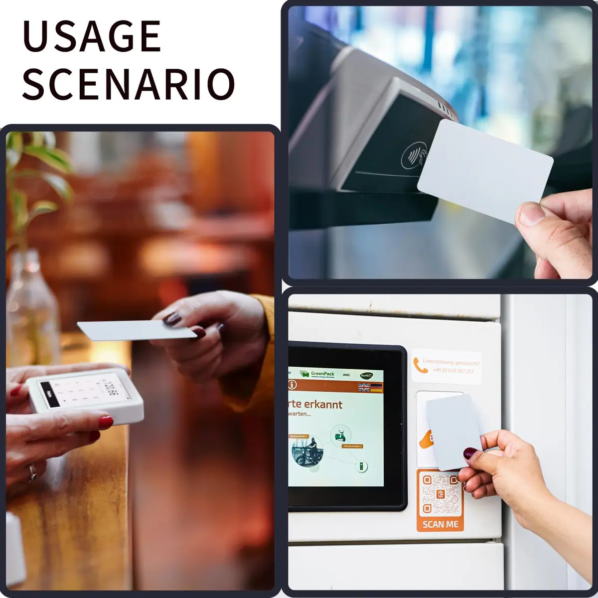 Timeskey NFC Inkjet NFC Cards 100pcs | NTAG215 Compatible, Printable, Laminated, 85*54mm - view 7